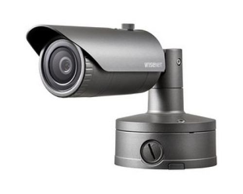 HANWHA VISION  XNO-6020R      IR outdoor vandal bullet 2MP 60fps, 4mm fixed lens H.265 H.264. IP67, IK10