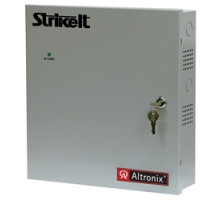 ALTRONIX  STRIKEIT1      Panic Device Controller / Power Supply/Charger, 24VDC @ 16A in-Rush, Aux. Output, FAI, 115VAC, BC300 Enclosure