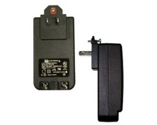 M G ELECTRONICS ST121A        Power Supply, 100 to 240 Volt AC at 50/60 Hertz Primary, 1 Ampere at 12 Volt DC Secondary, With 2 Screw Terminal