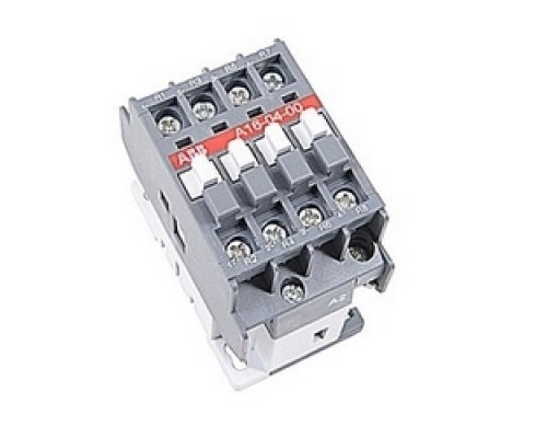 ABB  A16-04-00-84      4 pole, 30 amp, across the line block contactor with 110-120V AC coil and no auxiliary contacts