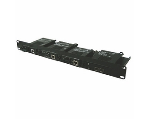 LANTRONIX  RMS19-SA4-01      4-slot Media Converter Shelf