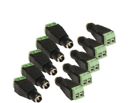 LIBERTY SECURITY L12DCCON10PKF        12VDC FEMALE SCREW TERMINAL CONNECTOR - 10 PACK