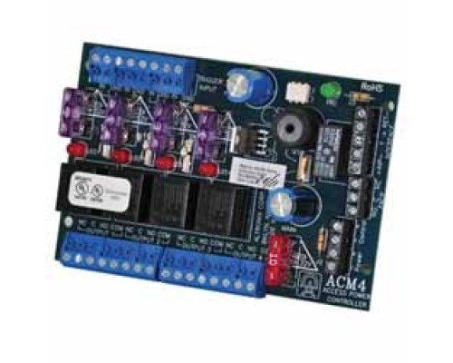 ALTRONIX  ACM4      Access Power Controller, 4 Fused Relay Outputs, FAI, Board