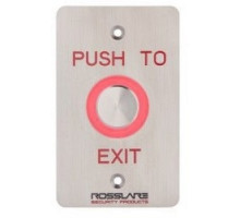 ROSSLARE SECURITY PRODUCTS  EX-06EO      Analog Piezoelectric REX Switch wth Toggle Option US Gang Box PUSH TO EXIT label