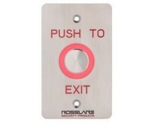 ROSSLARE SECURITY PRODUCTS  EX-06EO      Analog Piezoelectric REX Switch wth Toggle Option US Gang Box PUSH TO EXIT label