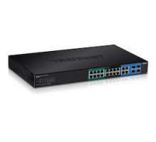 TRENDNET  TPE-204US      20-Port Gigabit Web Smart Ultra PoE Switch