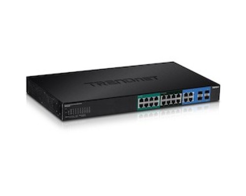 TRENDNET  TPE-204US      20-Port Gigabit Web Smart Ultra PoE Switch