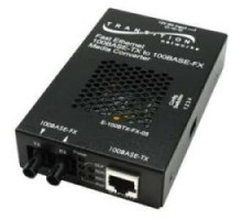 TRANSITION NETWORKS E-100BTX-FX-05 SCHT -NA   100BASE-TX RJ45 to 100BASE-FX, 1300 nm, multimode, SC, 2 km