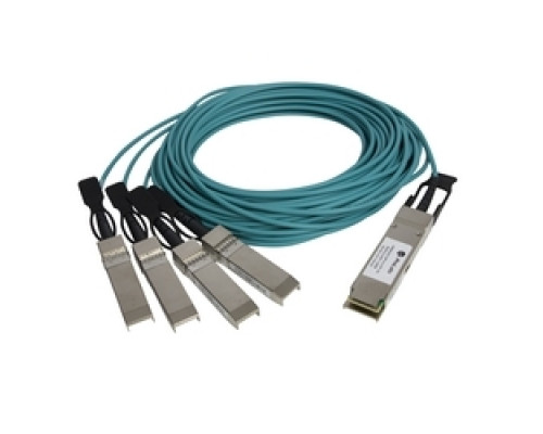 PROLABS  X4DACBL1-C      Intel Compatible 40G QSFP to 4x10G SFP+ Passive Breakout Cable Assembly, 1m