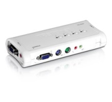 TRENDNET  TK-408K      4-Port PS/2 KVM Switch Kit with Audio