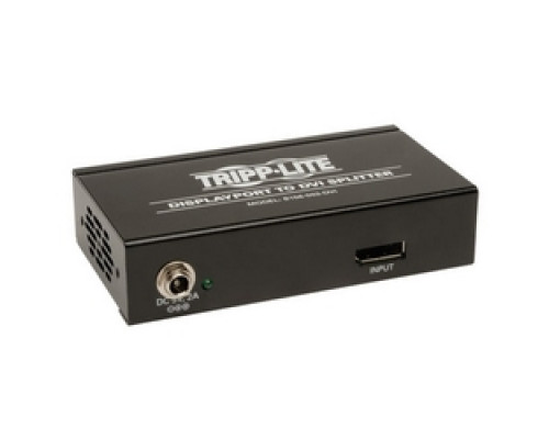 TRIPP LITE B156-002-DVI B156-002-DVI   2-Port DisplayPort 1.2 to DVI Multi-Stream Transport MST Hub, 3840x1200 at 60Hz, TAA