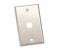 EDWARDS SIGNALING  147-1               Pushbutton Plate, Standard, 1-Gang, 2-3/4