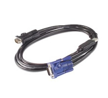APC BY SCHNEIDER ELECTRIC AP5261   APC KVM USB Cable - 25 ft 7.6 m KVM cable Black