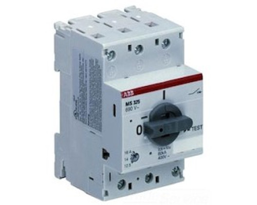 ABB  MS325-9.0      3 Ph Starter Rated Current: 6.3-9 Trip Class: 10