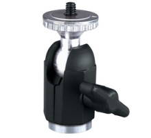 PANAVISE  851-00      Knuckle with Male & Female 1/4- 20 Threads - Knob & Set Screw Adj. - Black