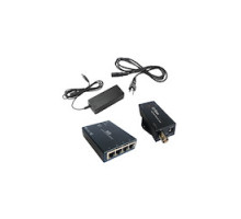 NVT PHYBRIDGE  NV-EC-04-XKIT      Single Port Extender Solution That Leverages A Downlink Port Of Standard Switch To Extend Ethernet And Poe Over A Single Long Run Coax Cable To Four Poe Ports To Enable IP Endpoints