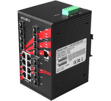 ANTAIRA TECHNOLOGIES LLC  LNX-2012GN-SFP      20-Port Industrial Gigabit Managed Ethernet Switch, w/8 10/100/1000Tx and, + 12 100/1000 SFP Slot