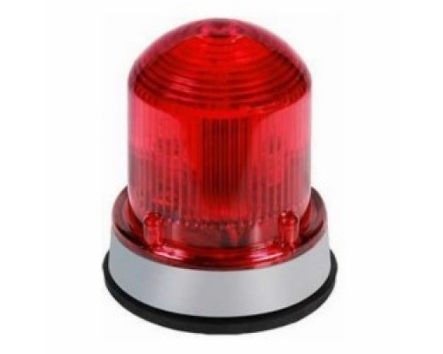 EDWARDS SIGNALING  125LEDFR120A               125 LED FLASH RED 120VAC GREY BASE