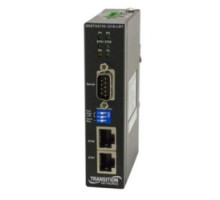 LANTRONIX SDSTX3110-121S-LRT   Media Converter - 1 RS232/422/485 DB9 To 2 10/100Base-TX, Hardened Serial Device Server Slim