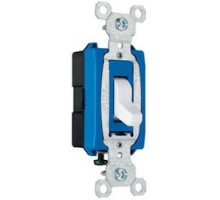 PASS & SEYMOUR CS15AC1W   15A 120-277V S/P SW - TOGGLE CS-BSW