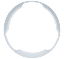 SYSTEM SENSOR  BZSPWC-AL      Audible Visible Bezel, Ceiling Mount, -40 to 151F, White, ALERT Legend, For Speaker Strobe