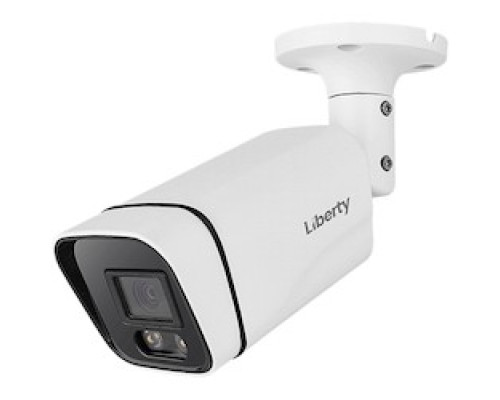 LIBERTY SECURITY  LA5BFC60               Liberty HD Analog Bullet, 5MP, 2.8mm, Full Color 60’ WDR 12VDC IP66