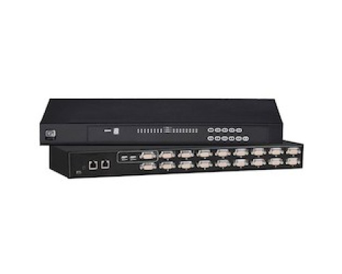 CHATSWORTH PRODUCTS CPI  37212-260   KVM, 1 RMU, Switch, dB15 IP 1X, Local+1X IP, 16 Ports, No, Keyboard