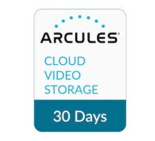 ARCULES INC A0-C-004K-030-US1 004K-030   Cloud Video Subscription License With 30 Days Cloud Storage 4K