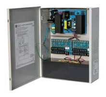 ALTRONIX  AL1024ULXPD16      Power Supply Charger, 16 Fused Outputs, 24VDC @ 10A, 115VAC, BC400 Enclosure