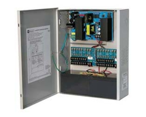 ALTRONIX  AL1024ULXPD16      Power Supply Charger, 16 Fused Outputs, 24VDC @ 10A, 115VAC, BC400 Enclosure