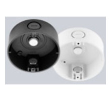 PELCO  OBE-16-OBA      Network Camera Conduit Back Box, 3-Entry Point, M20, Indoor, Black, for 5MP Network Camera