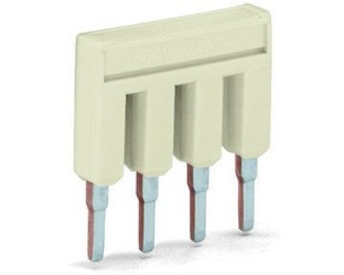 WAGO CORPORATION  2001-403      Push-in Type Jumper Bar; Insulated; 3-way; Nominal Current 18 A
