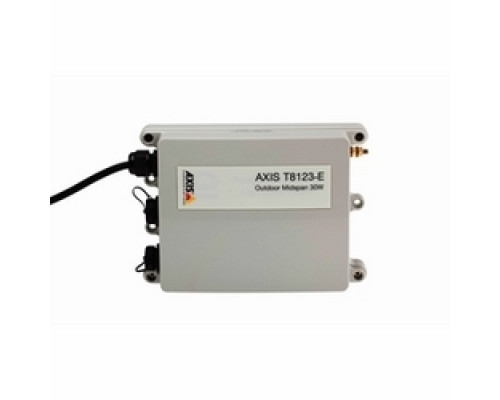 AXIS COMMUNICATIONS  5031-244  T8124-E      T8124-E Outdoor Midspan 60W
