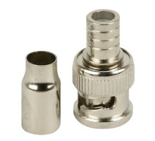 LIBERTY SECURITY LBNCRIMP10PK        2-PIECE RG59 BNC CRIMP  CONNECTOR 75 OHM - 10 PACK