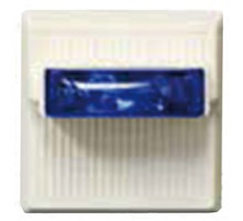 BOSCH SECURITY SYSTEMS  MTWPB-2475W-NW               Wall Strobe, Blue Lens, Weatherproof