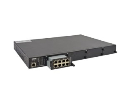 COMNET COMMUNICATION NETWORKS RLXE4GE24MODMS/CHASSIS/FP   4 Slot 10 Gigabit Managed Layer 2/3 Switch Front Panel Power Connections - No PSUs or Modules included