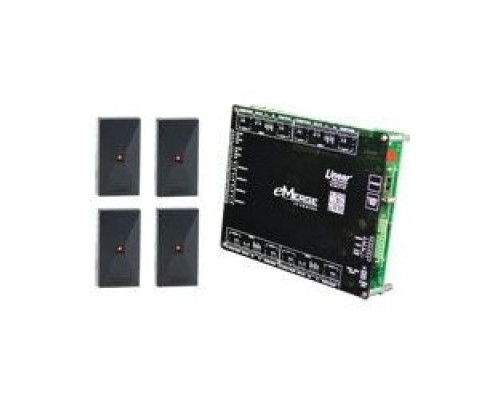 LINEAR CORPORATION  620-100272  ACM4DB      Cabinet Access Control Module, 4-Door, 8-Input/Output, For Large/Extra Large Cabinet, With 4-Reader Bundle
