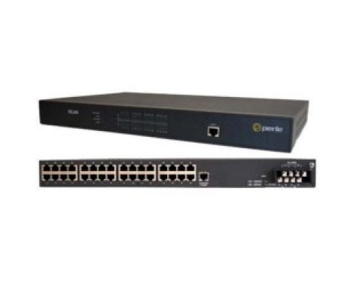 PERLE SYSTEMS  04032510      Electric Utility Terminal Server, 32 x RJ45 Serial Ports With Software selectable RS232/422/485 Interface, Cisco Rj45 pinout, Dual 10/100/1000Base-T Ethernet, 1U Rack Mount, Dual Universal High Voltage AC/DC power, NERC