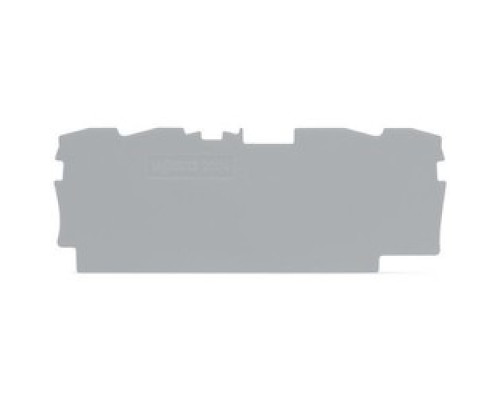 WAGO CORPORATION  2004-1491      End And Intermediate Plate; 1 mm Thick