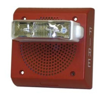 WHEELOCK  ET70WP-24185W-FR               SPEAKER STROBE 1/8-8W RED   24VDC 185 CD WEATHERPROOF   WALL MOUNT ONLY