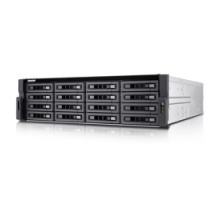 QNAP SYSTEMS TS-EC1680U-I3-4GE-R2-US   16-bay 10GbE iSCSI NAS, 3U, SATA 6G, 4 x 1GbE, 2 x 10GbE SFP+ , 40GbE-ready, Redundant PSU
