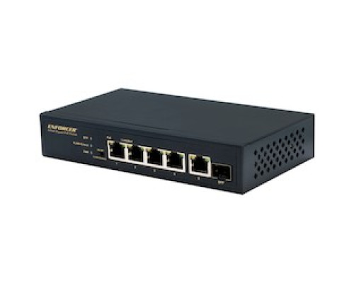 SECO-LARM USA INC  NS-504UT-GAQ      4-PORT GIGABIT POE SWITCH