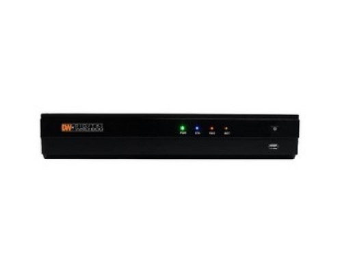 DIGITAL WATCHDOG  DW-VP122T8P      VMAX IP Plus NVR W/8CH POE and 4 Bonus Channels 2TB, 80MBPS up to 5MP ONVIF 3MIN Install PATHFINDER MAC COMP 5 YR LMT