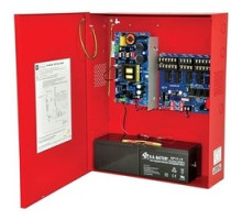 ALTRONIX  AL1042ULADA               NAC Power Supply, 4 Class A or 4 Class B Outputs, 24VDC @ 10A, 115VAC, Red BC400 Enclosure