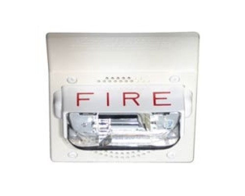 WHEELOCK  ET70WP-24177C-FW               SPEAKER STROBE 1/8-8W WHITE  24VDC 177CD WEATHERPROOF   CEILING MOUNT ONLY