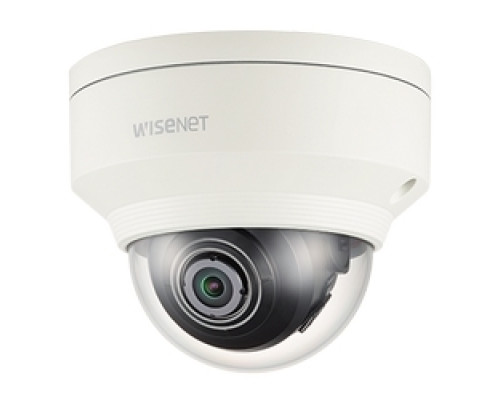 HANWHA VISION  XNV-6010               Outdoor vandal dome, 2MP@60fps 2.4mm fixed lens. H.265/H.26 IP67/IP66, IK10