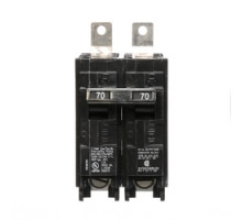 SIEMENS  US2:B270      Molded Case Circuit Breaker, Common Trip, Thermal Magnetic, Panelboard Mount, 2 Pole, 120/240 Volt AC, 70A, 10 kA Interrupting Rating