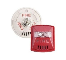 WHEELOCK  HSW               Exceder Horn Strobe, 12/24 VDC, 90/95/99 dB, Wall Mount, White