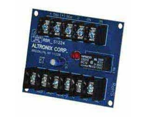 ALTRONIX  RBR1224      Relay Module, Toggle/Ratchet Relay, 12/24VDC, DPDT @.5A - 120VAC or 2A - 28VDC
