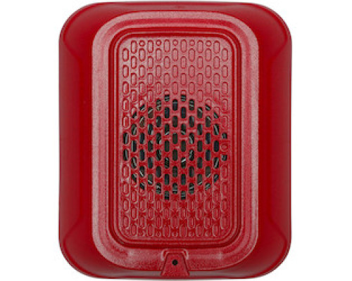 SYSTEM SENSOR  HRL-LF               Low Frequency Sounder, Wall Mount, Red, 6.6